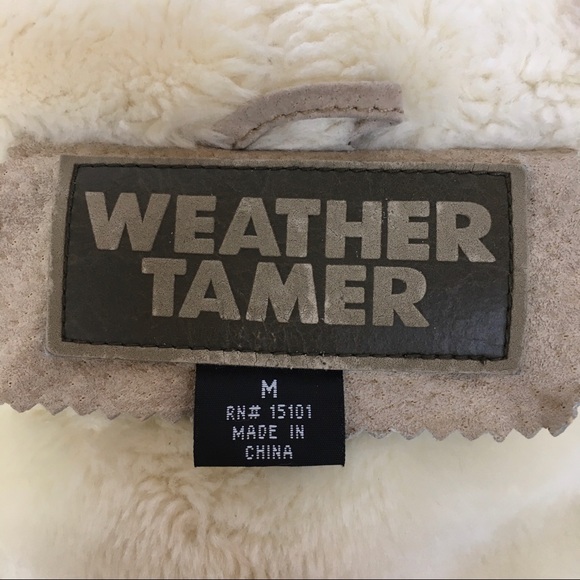 Cozy Shearling Sherpa Suede Hoodie Coat Jacket Medium - Picture 5 of 8